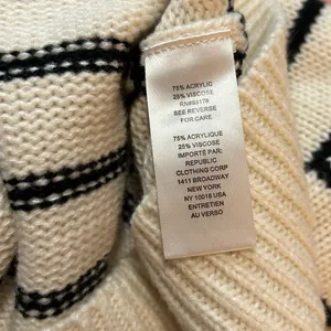 Tahari Striped Cropped Sweater thumbnail 7