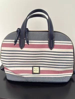 Dooney & Bourke striped bag thumbnail 1