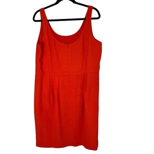 Ann Taylor NWT Women's Orange‎ Mini Dress Size 16 thumbnail 4