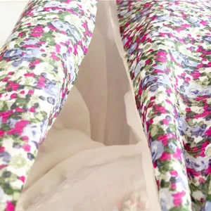 Lauren Ralph Lauren Floral Crinkled Cotton Dress in Multicolor thumbnail 7