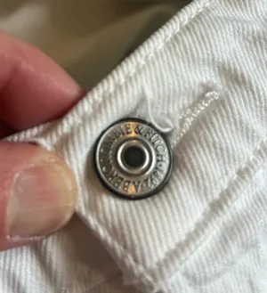 Abercrombie Shorts High-Rise Dad White 34 thumbnail 5