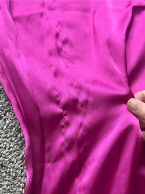 Princess Polly Fuchsia Satin Slip Maxi Dress thumbnail 6