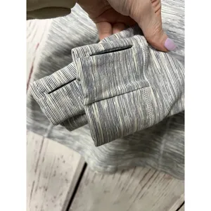 Lululemon Define Full Zip Up Jacket - Wee Are From Space Blue Striped - Size 6 thumbnail 3