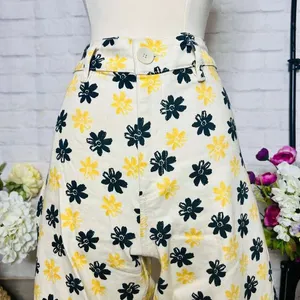 ZARA‎ The Marine Off White Groovy Jeans thumbnail 1