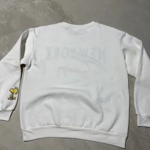 Peanuts Snoopy New York NY Women's Embroidered Sweatshirt SZ XL Pullover Graphic thumbnail 11