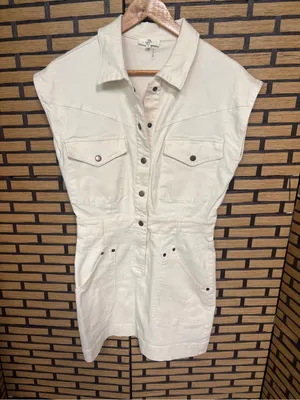 Entro cream dress size small thumbnail 1
