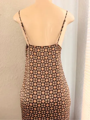 Zara women’s. Dress size medium Floral Patchwork Maxi Dress bohemian , western thumbnail 9