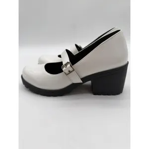 Dirty Laundry Chunky Heel Platform White Lug Sole Mary Jane Loafer 10 Y2K thumbnail 5