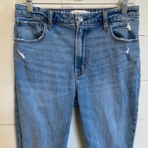 Abercrombie Curve Love The Skinny High Rise Jeans Distressed Hem‎ Blue 29 thumbnail 9