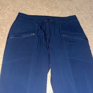 XCVI Wearables‎ Runyon Whisper Stretch Pockets Ruched Active Pant Blue S thumbnail 5