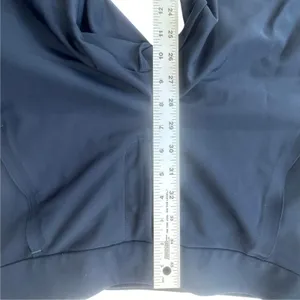 Athleta Stellar Crop Trouser Navy Blue Womens 8 Tall Stretch Luxury Travel Pants thumbnail 7