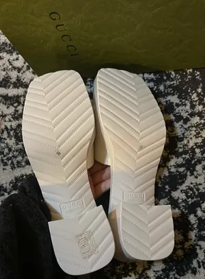 Gucci 60mm Slide Rubber Sandals White size 39 thumbnail 5