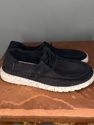 Hey Dude Black Wendy Shoes thumbnail 3