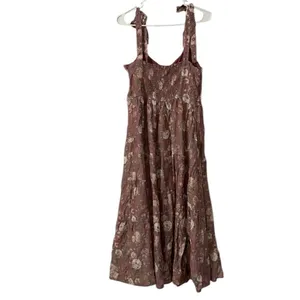 Altar'd State Floral Print Fit & Flare Midi Dress(Size Large) thumbnail 4