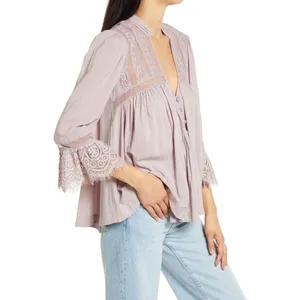 NWT Free People Esme Button-Up Top Size XS. B-5 thumbnail 2