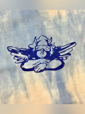 Boys Lie Cotton Candy Tie Dye Drawstring Bag Unreleased Rare NWT Sticker thumbnail 3