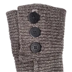 UGG Classic Cardy Knit Boots Gray Women’s Size 6 thumbnail 5