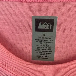 REI pink short sleeve shirt size medium thumbnail 4