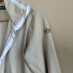 Helly Hansen cream full zip fleece jacket women's size small outdoors winter thumbnail 2