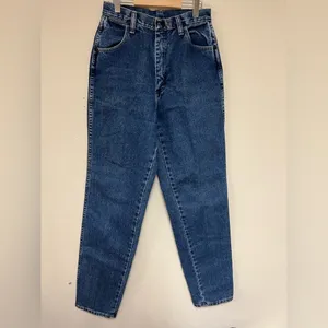 Wrangler Mom Straight Jeans Classic Blue Women's Jeans 5/6 thumbnail 5
