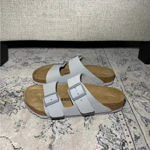 Birkenstock Arizona Birko-Flor Sandals in Stone Coin thumbnail 8