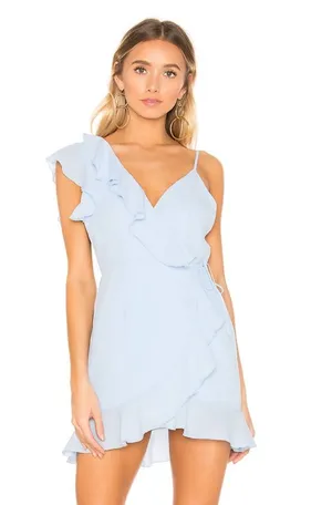 superdown Areanna Wrap Dress thumbnail 1