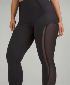 Lululemon Everlux and Mesh Contour Fit Super-High-Rise Training Tight 25" Size 8 thumbnail 1