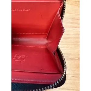 Christian Louboutin‎ Panettone Spikes Coin Zip Around Wallet In Black Pre-owned thumbnail 15