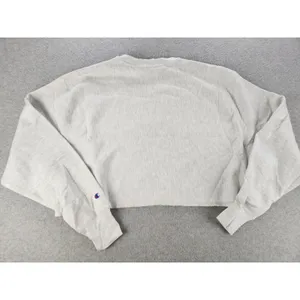 NEW 2XL Champion‎ Michigan Wolverines Reverse Weave Cropped Pullover Sweatshirt thumbnail 11