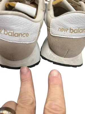 New Balance 237 wms tan white suede casual athletic sneakers sz 8.5B SKU 10-137 thumbnail 12