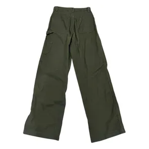H&M Divided Women's Wide-Leg Trousers Green Size 0 Casual Pants thumbnail 5