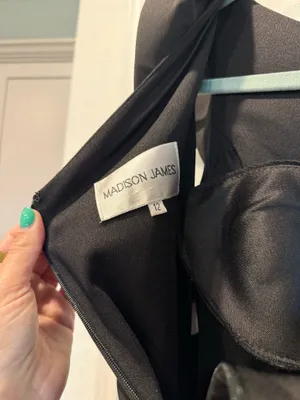 Madison James Black Formal Dress thumbnail 6