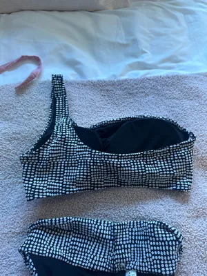 Black and White Aerie Bikini thumbnail 2