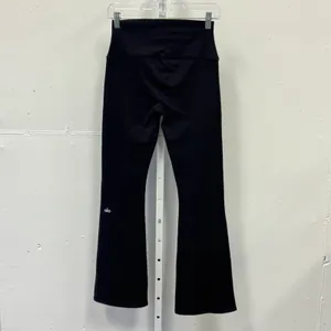 Alo Yoga High Waist Airbrush Bootcut Flare Leggings Black Size Small Yoga Pants thumbnail 4