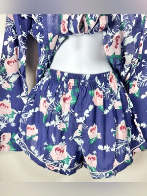 The Paisley Box 100% Cotton PJ Set Size Small thumbnail 5