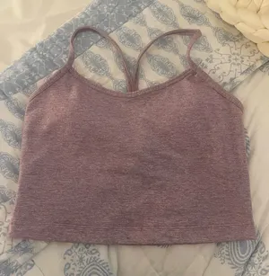 Lululemon cropped flow y tank thumbnail 1
