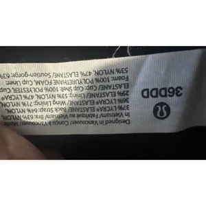 Lululemon Air Support Ultralu Cross Back Run Hype Core 36 DDD thumbnail 11