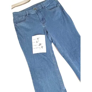Halara Women's Petite L Flare Leg Jeans Light Wash Stretch Denim Pants thumbnail 5