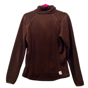 The North Face Fleece Pullover Sweater Brown‎ Medium thumbnail 2