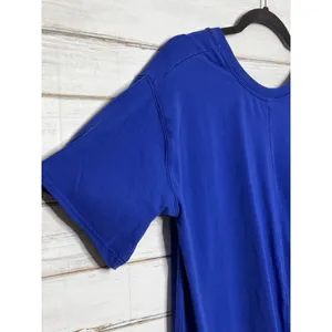 Free People Hot Shot Tee Romper Electric Shock Blue Oversized One Piece XS thumbnail 11