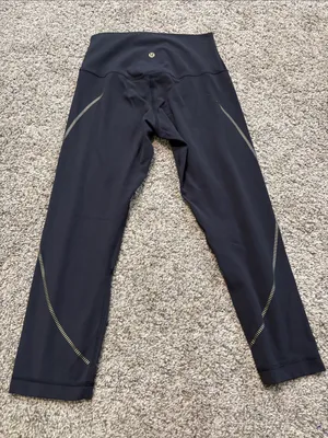 Lululemon Align High-Rise Crop 21" *Gold size 6 thumbnail 4