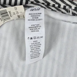 Aerie Bikini Bottoms Striped Ruffle Gingham Trim Womens Size L‎ thumbnail 7