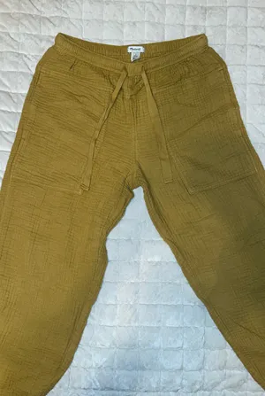Madewell muslin pants thumbnail 1