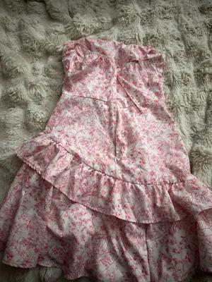 pink floral dress thumbnail 5