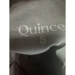 Quince Ultra Form High Rise Black Leggings EUC Size S 28" Inseam‎ thumbnail 3