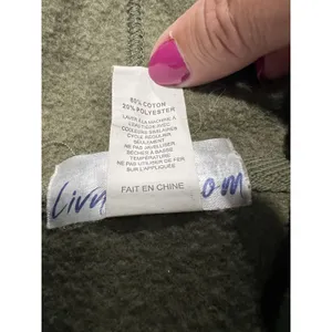 Livnfresh Smitten‎ With The Mitten Michigan Camo Hoodie Sweatshirt Green Small thumbnail 8