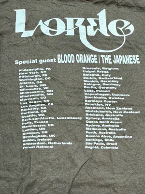 Lorde Ultrasound World Tour Graphic Tee thumbnail 4