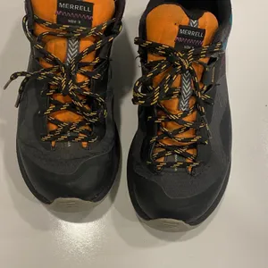 Merrell Women's MQM 3 Gore-Tex Black and Teal Trail Running Shoes - 6 thumbnail 4