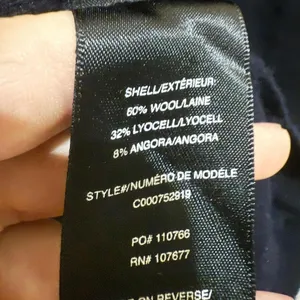Alice + Olivia Base‎ Black Ribbed Knit Dolman Sleeve Sweater Women's thumbnail 3