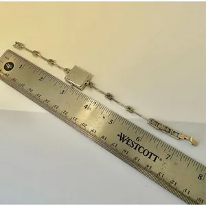 Anne Klein vintage silver and gold tone watch thumbnail 7